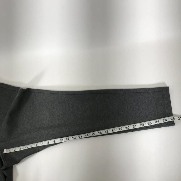 Torrid Ponte Knit Ankle Legging Women's Plus Size 1/1X Gray Stretch Pull-On - Picture 6 of 10